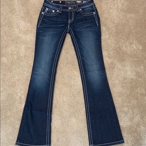 NWT Miss Me Size 27 boot cut jeans